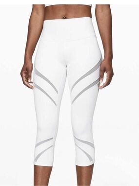 lululemon athletica White High rise wunder under leggings